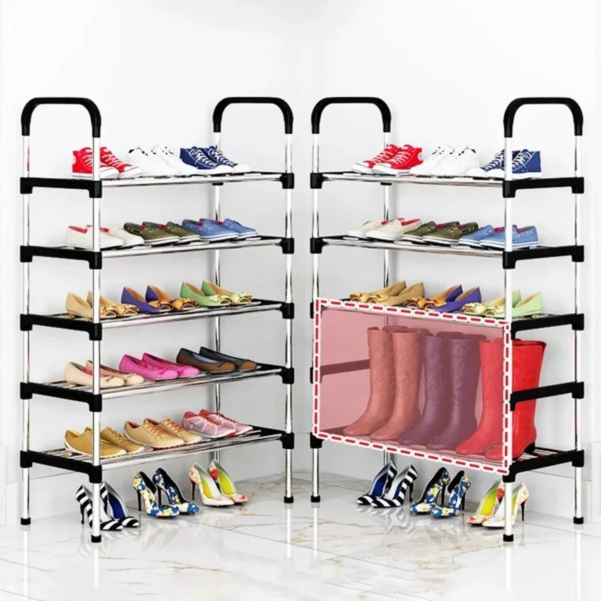 Shoe Rack Can Hold Up To 15 pairs