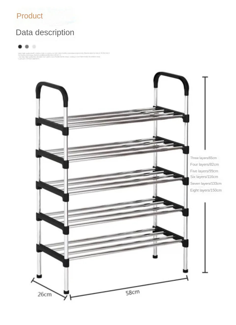 Shoe Rack Can Hold Up To 15 pairs