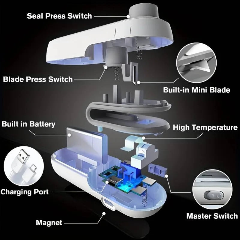 Portable Bag Sealer and Cutter