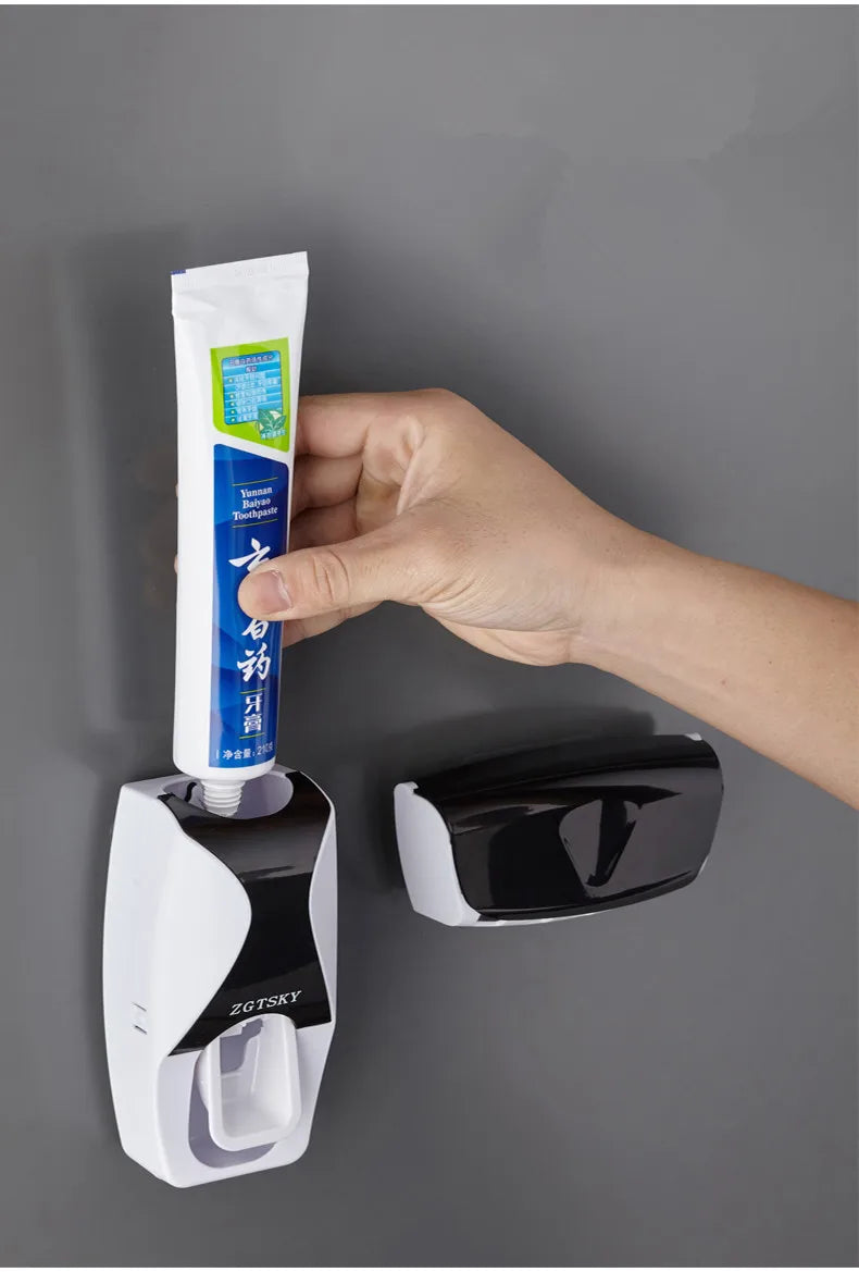 2PCS Automatic Wall Mount Toothpaste Dispenser