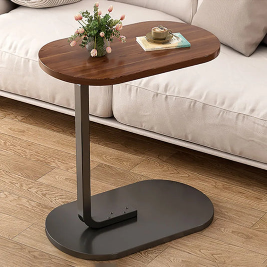 C-Shaped Side Table For Living Room