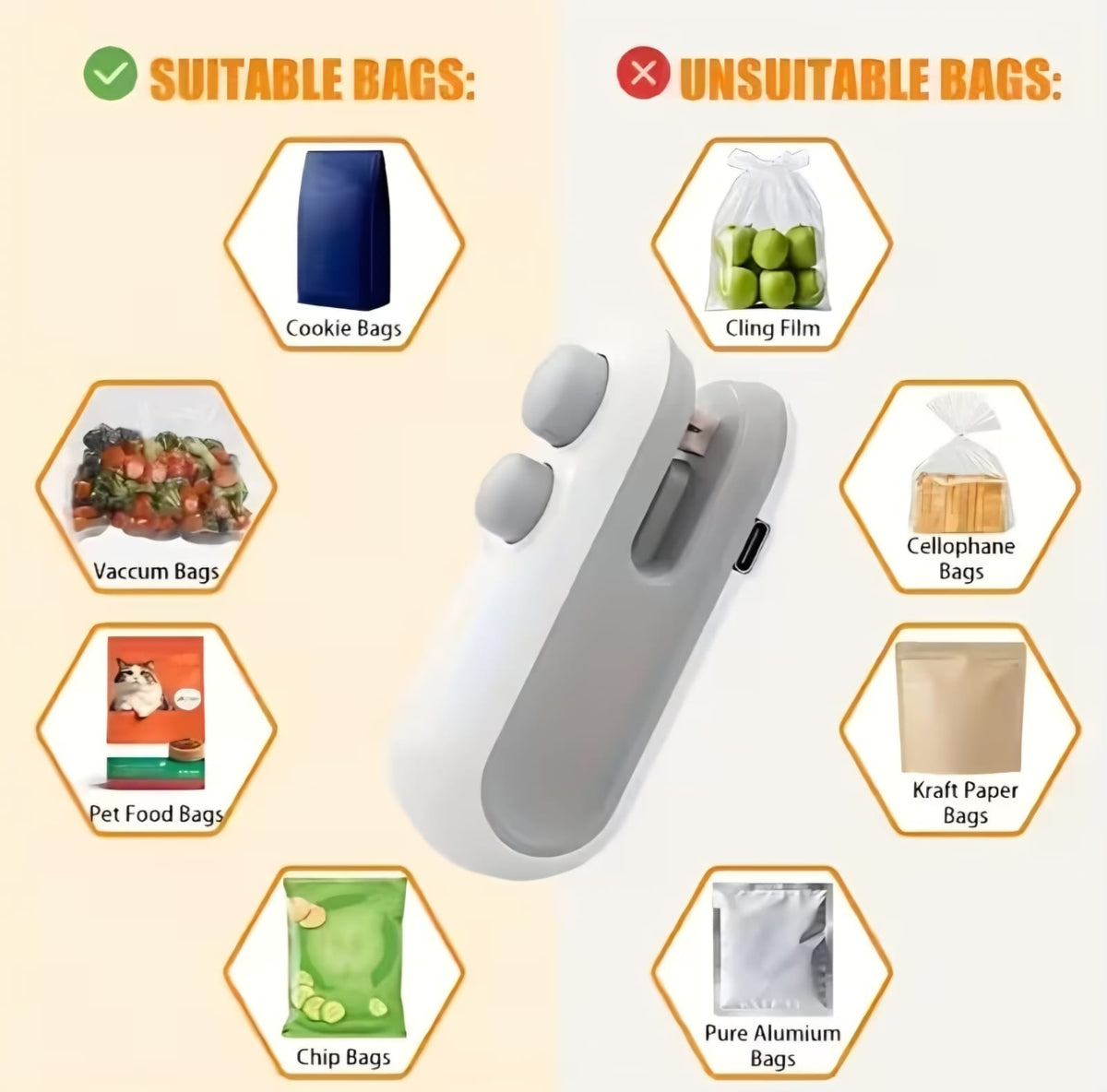 Mini Magnetic Bag Sealer